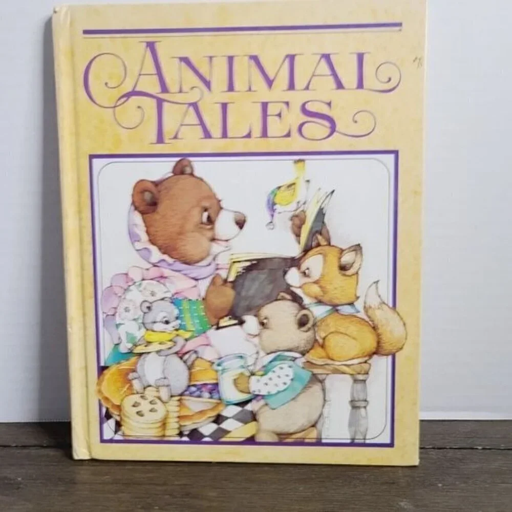 Vintage 80s 1983 Animal Tales Children's Picture Book